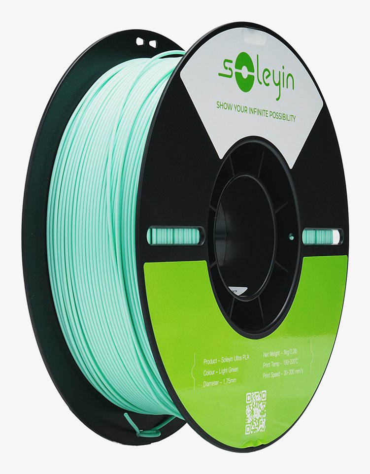 Soleyin Ultra Pla 1,75mm Light Verde 1kg
