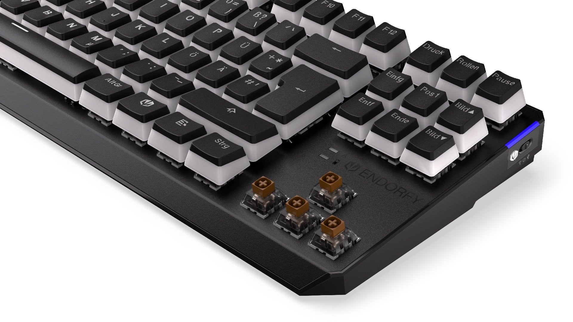 EAN 5903018666822 - ENDORFY TKL teclado Juego Bluetooth Alemán Negro imagen 8