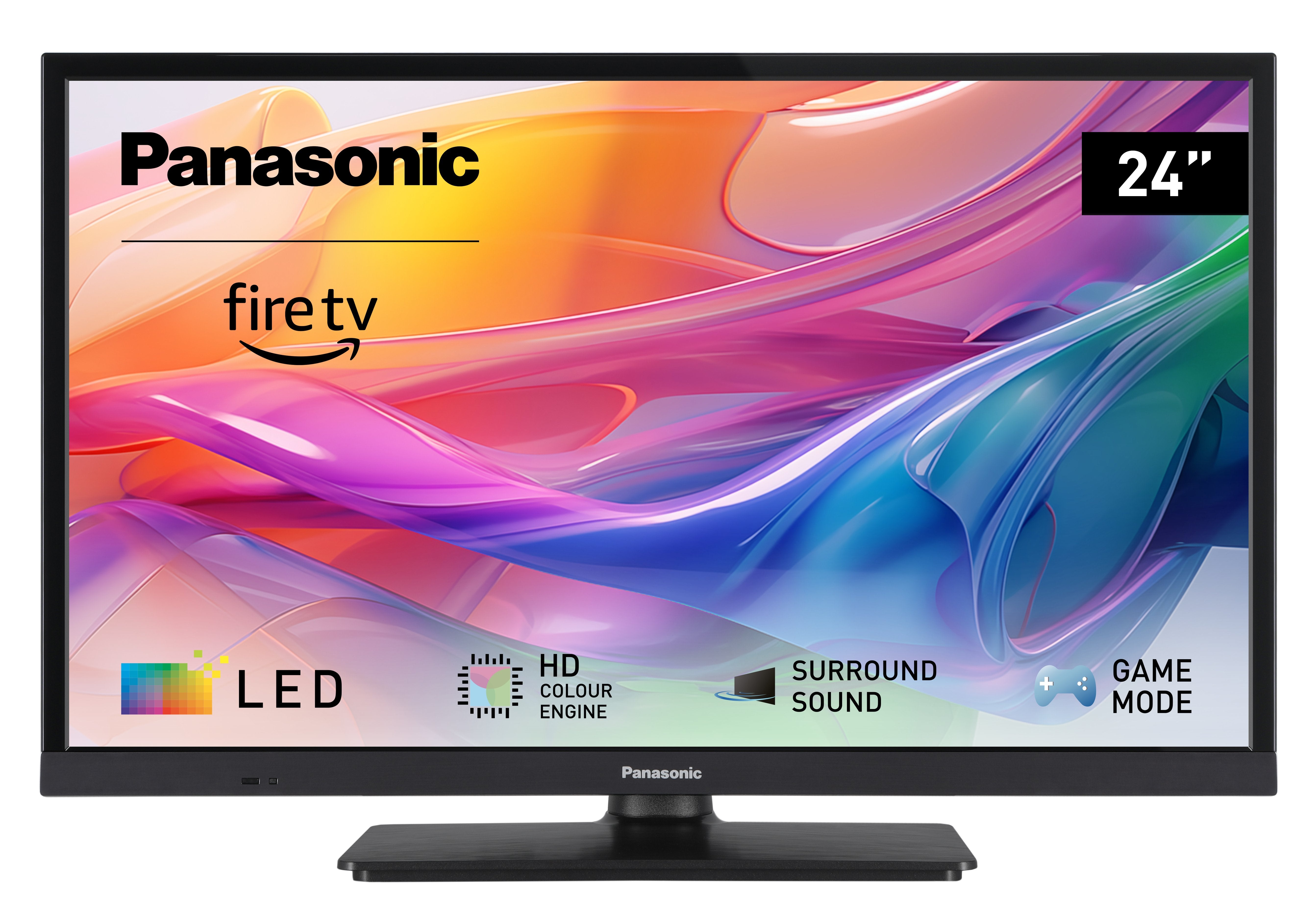 61,0cm 24" (1366x768) Panasonic Tv-24s50a 16:9 Hd Led Fire Tv Game Mode