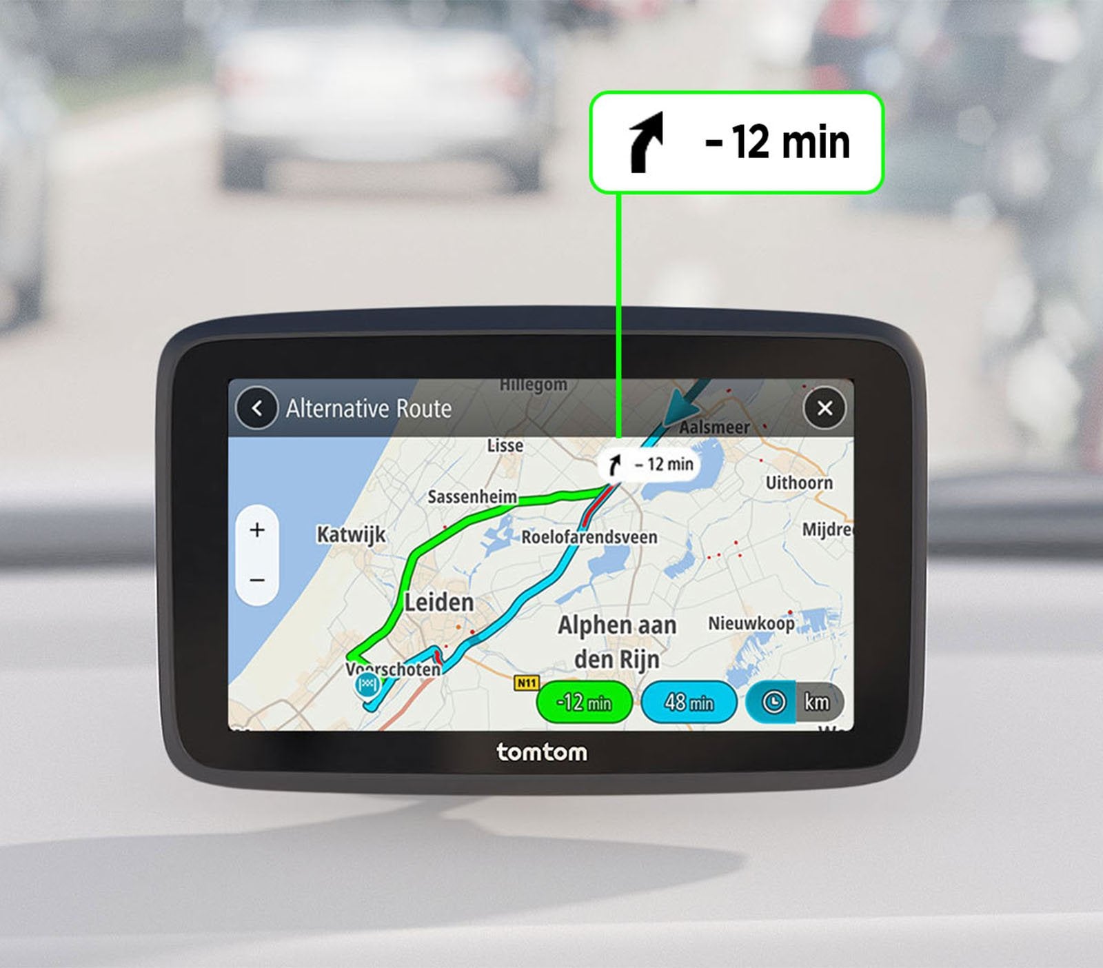 EAN 0636926107600 - TomTom GO Classic navegador Fijo 15,2 cm (6") Pantalla táctil Negro imagen 3