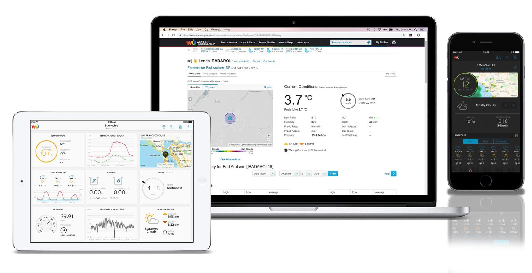 Bresser Weather Center 5-In-1 Wlan Prof. Sensor