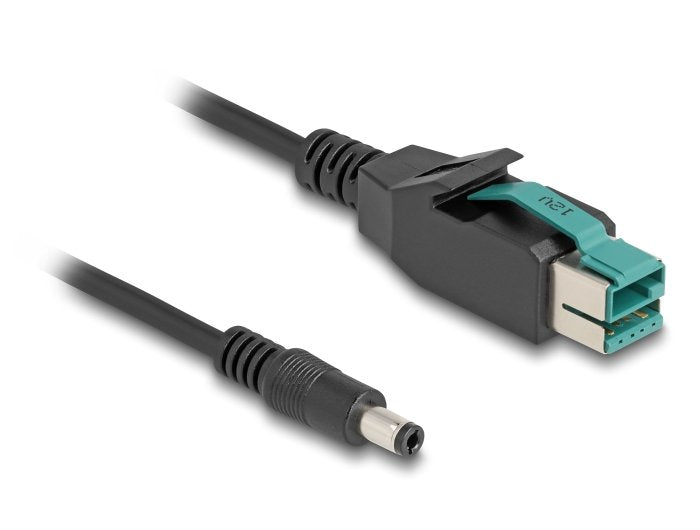 Delock 80496 Cable Poweredusb Macho 12 V A Dc 5,5 X 2,5 Mm Macho 2 M