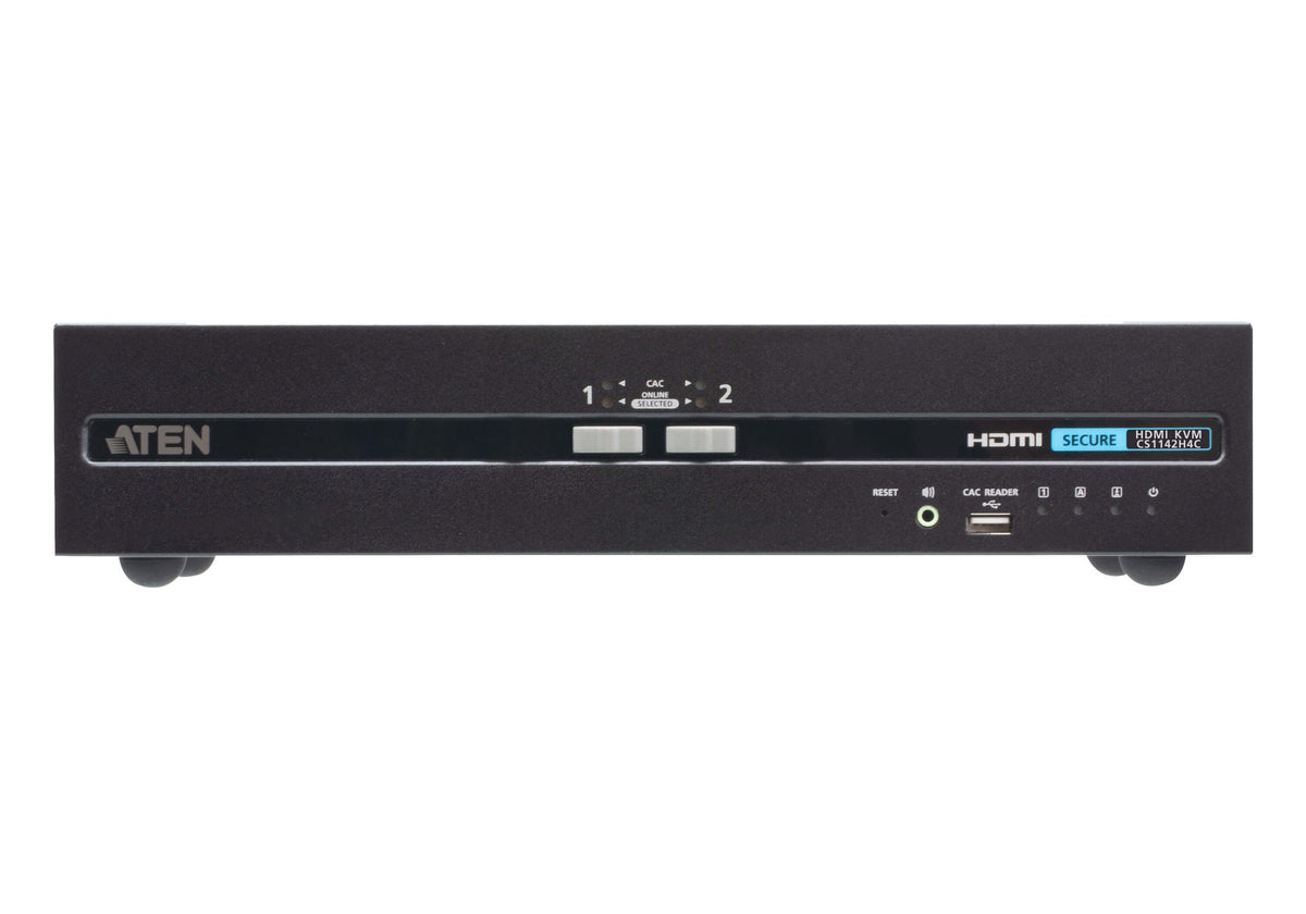 2-Port Usb - 4k Hdmi Dual Display Secure Kvm Switch Cs1142h4c-At-G
