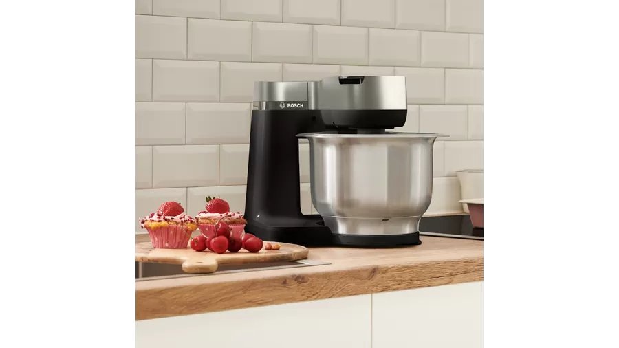 Procesador De Alimentos Bosch Mum S2vm00 900 W 3.8 L Black, Silver