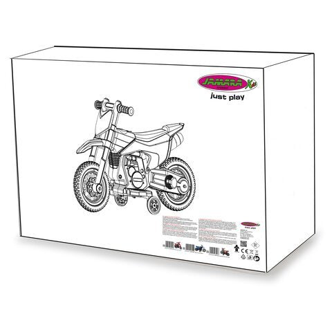 Jamara Ride-On Motorrad Power Bike 6v Naranja 2+