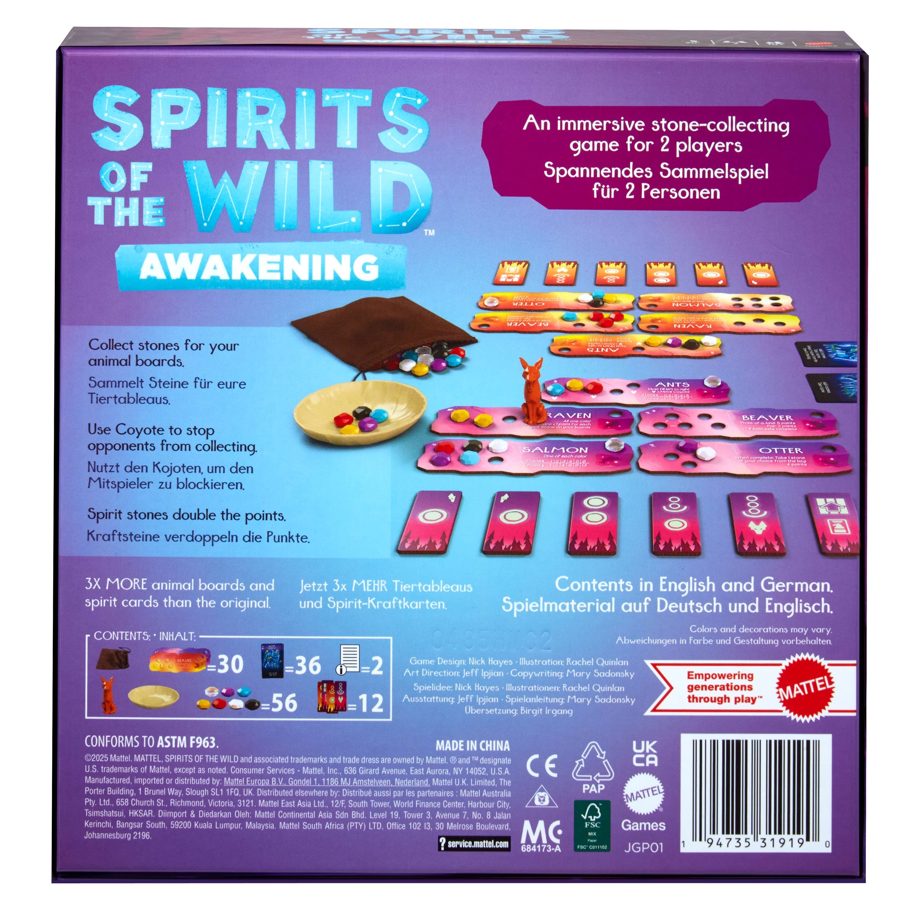 Mattel Spirits Of The Wild - The Awakening Jgp01