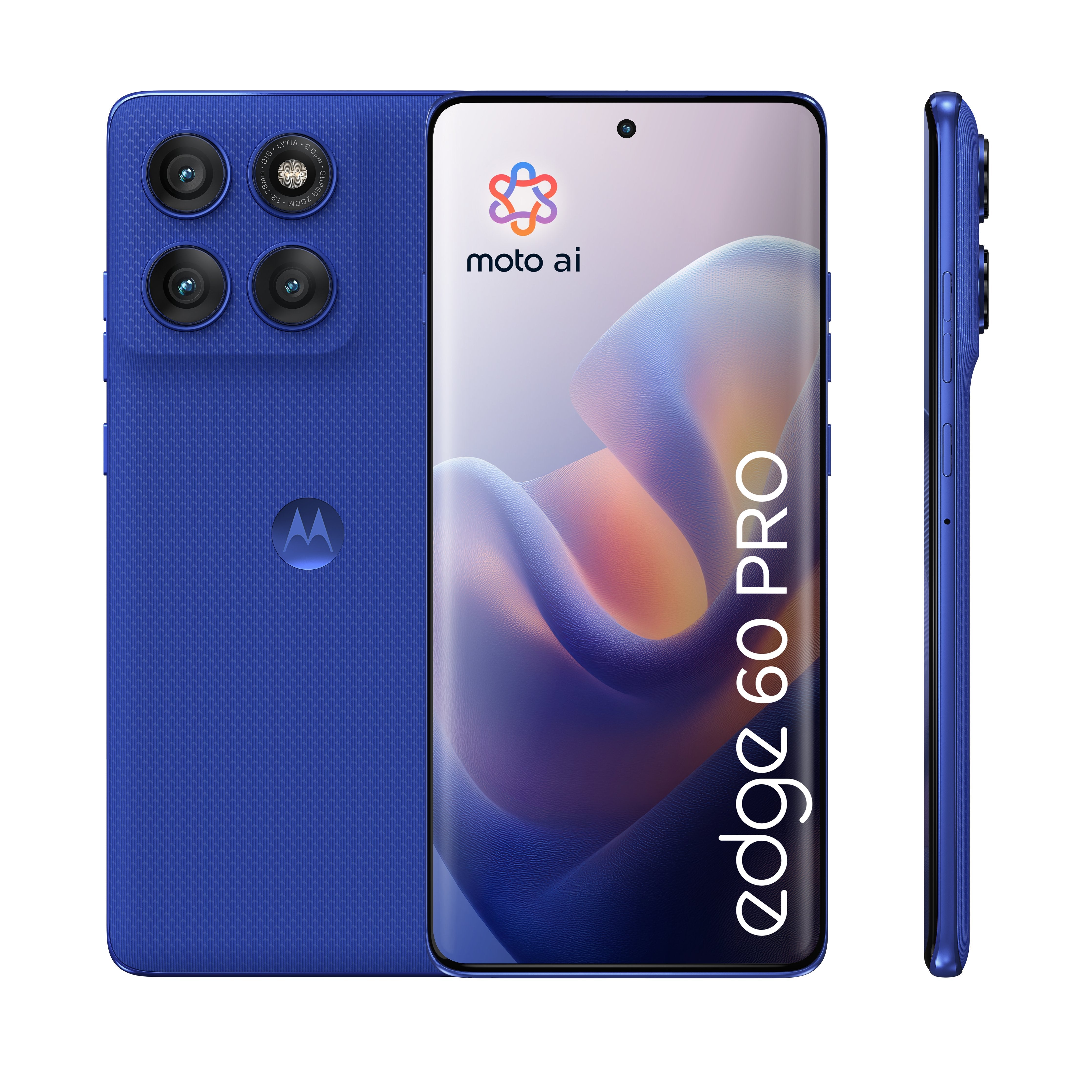 Motorola Edge 60 Pro 6.67" Sim Doble Android 15 5g Usb Tipo C 12 Gb 512 Gb 6000 Mah Azul
