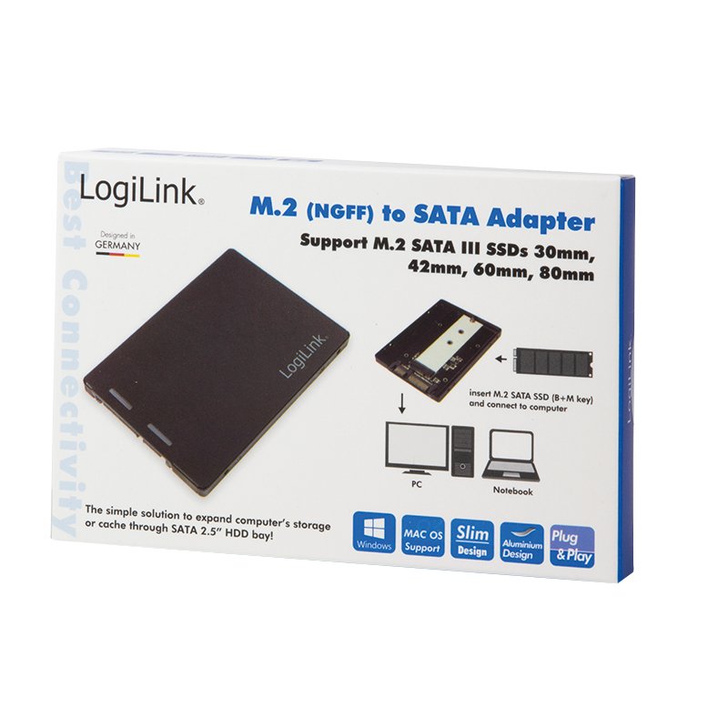 Logilink Ad0019  Adaptador Ssd M.2 A 2,5'' Sata
