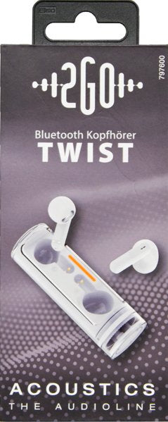 Auriculares 2go Bluetooth Acoumic Twim True Wireless Mereo