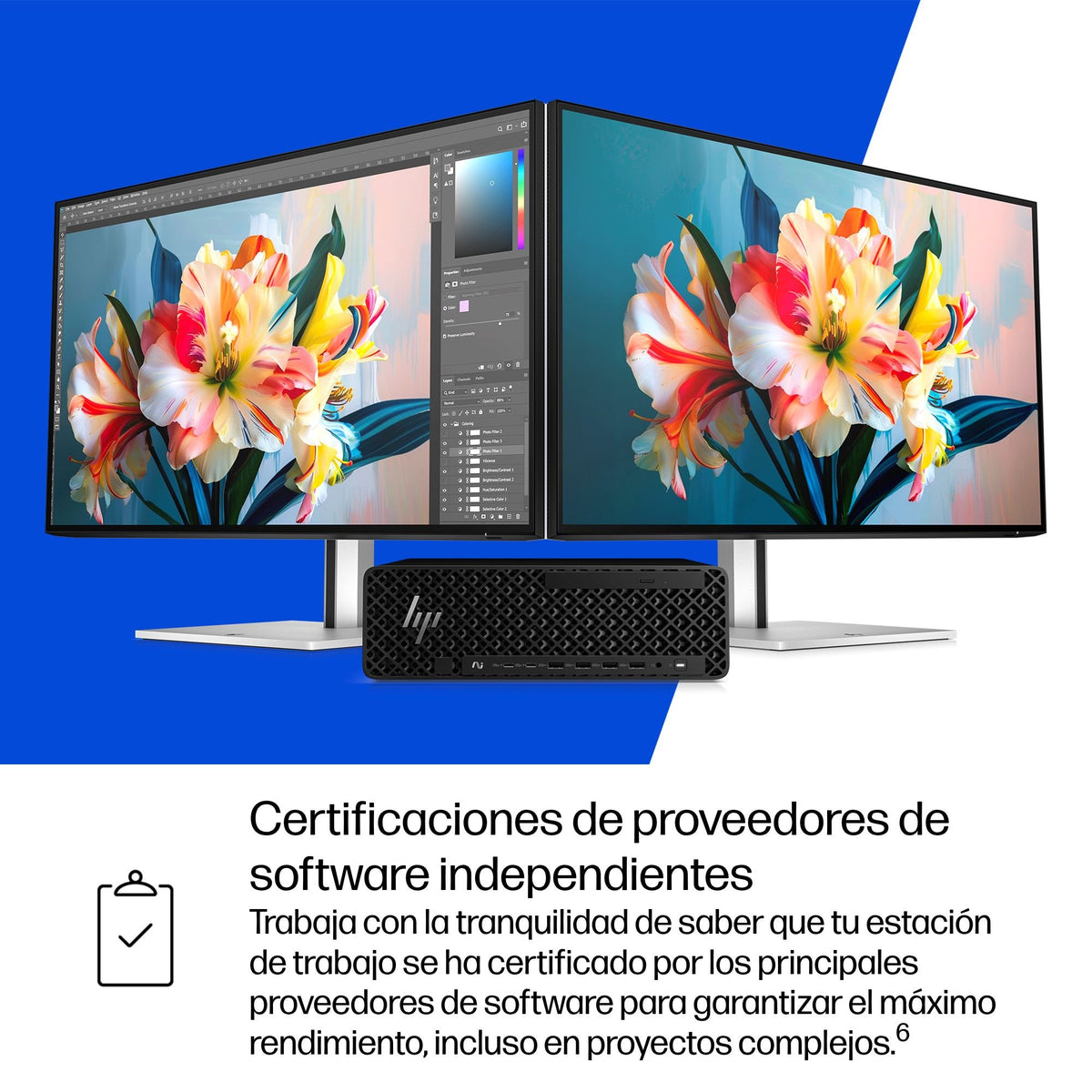 EAN 0199896738392 - HP Z2 SFF G1i Workstation Desktop PC Wolf Pro Security Edition Intel Core Ultra 7 265 48 GB DDR5-SDRAM 1  imagen 16