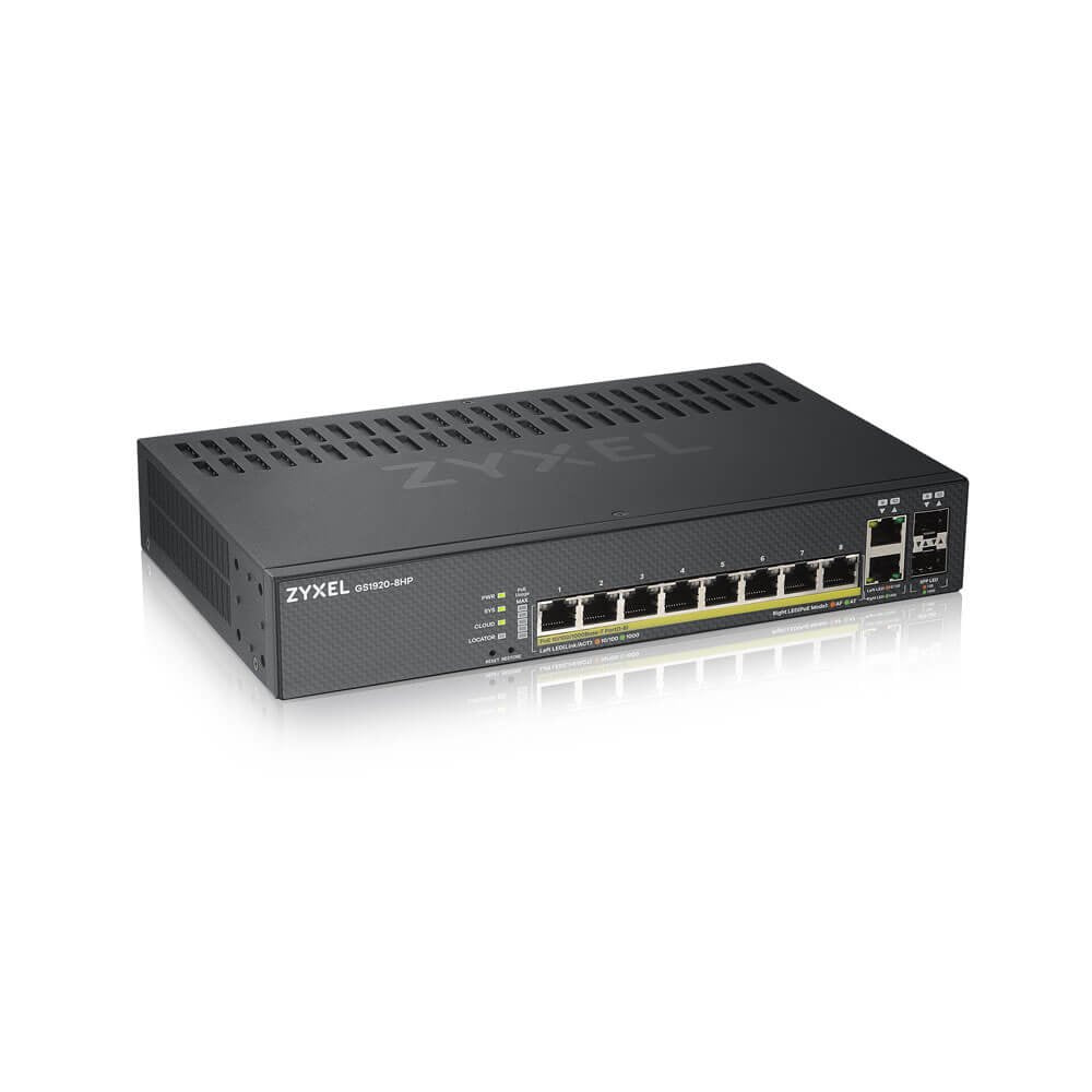 Switch Zyxel Gs1920-8hpv2-Eu0101f (8x 10/100/1000mbps)