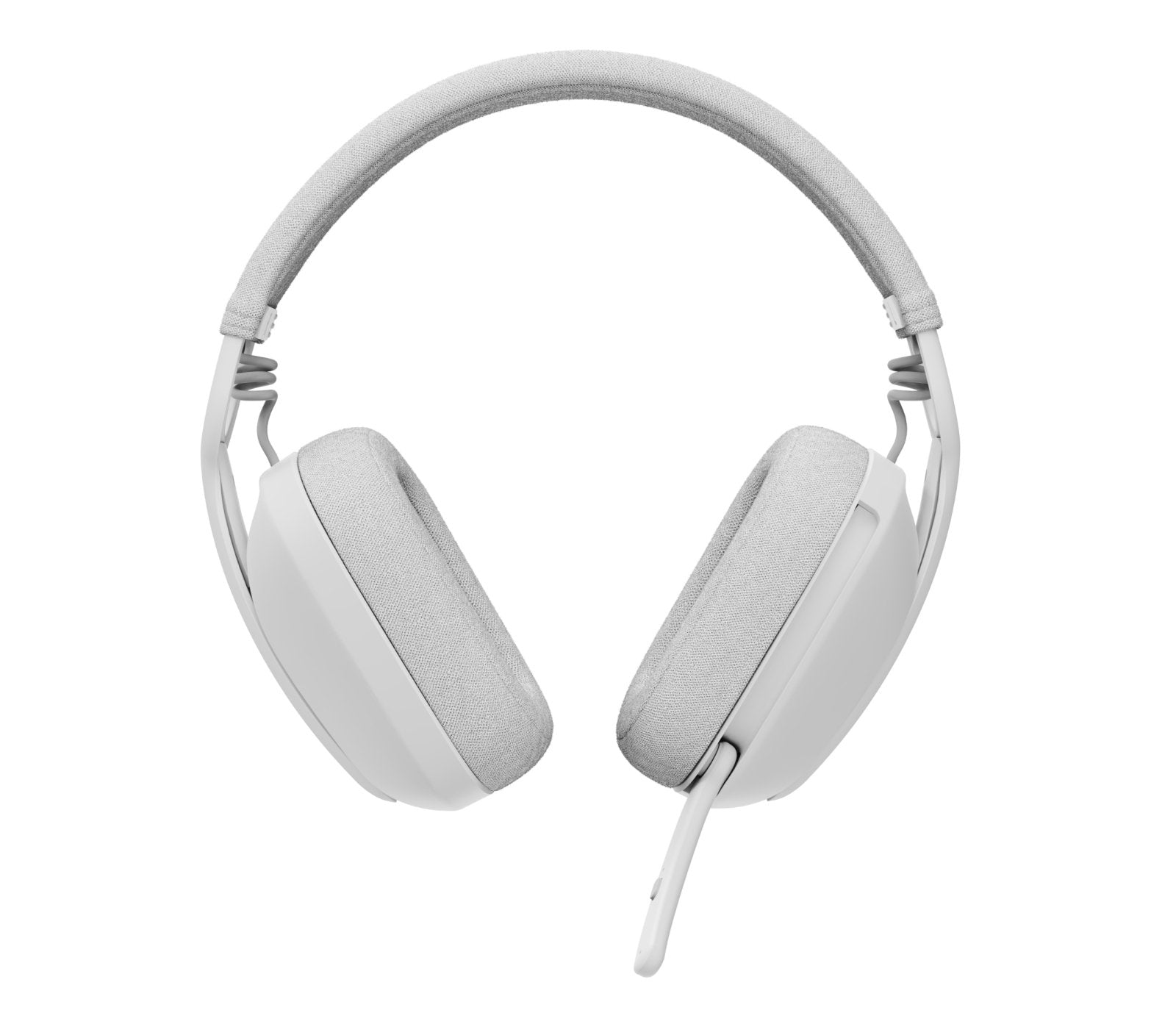Auricular Logitech Zone Vibe Wireless Bluetooth Inalámbrico Usb-C A Través De Adaptador Bluetooth Blanco Hueso Certificado Para Equipos De Microsoft