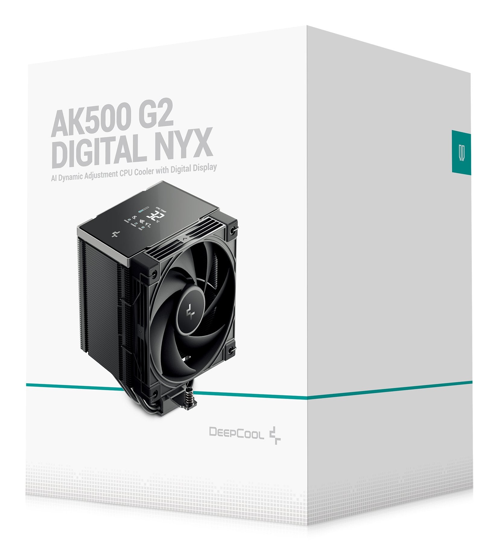 Refrigeración Cpu Deepcool Ak500 G2 Digital Nyx Cpu Air Cooler, Black