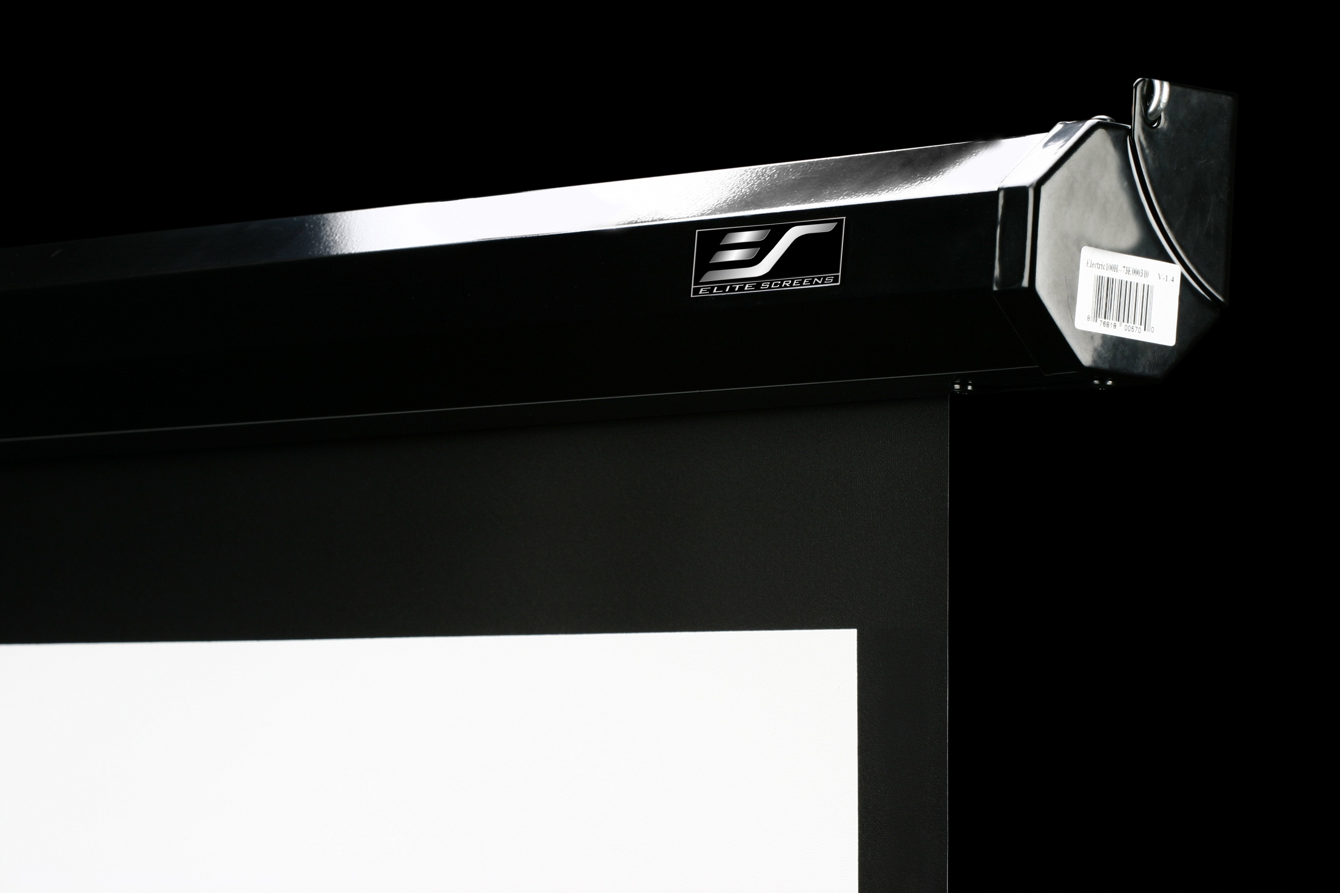 Elitescreens Spectrum Electric 84h, Pantalla Motorizada Negra, 84", 16:9, Maxwhite Electric84h