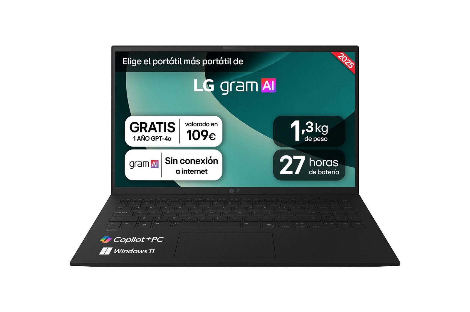 EAN 8806096467039 - LG Gram 15Z80T-G.AU88B ordenador portatil AMD Ryzen AI 7 350 Portátil 39,6 cm (15.6") Full HD 32 GB LPDDR imagen 2