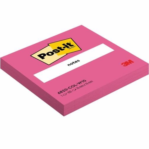 EAN 4046719506446 - Post-It 6820-COL-W10 nota autoadhesiva Plaza Colores surtidos 100 hojas Autoadhesivo imagen 2