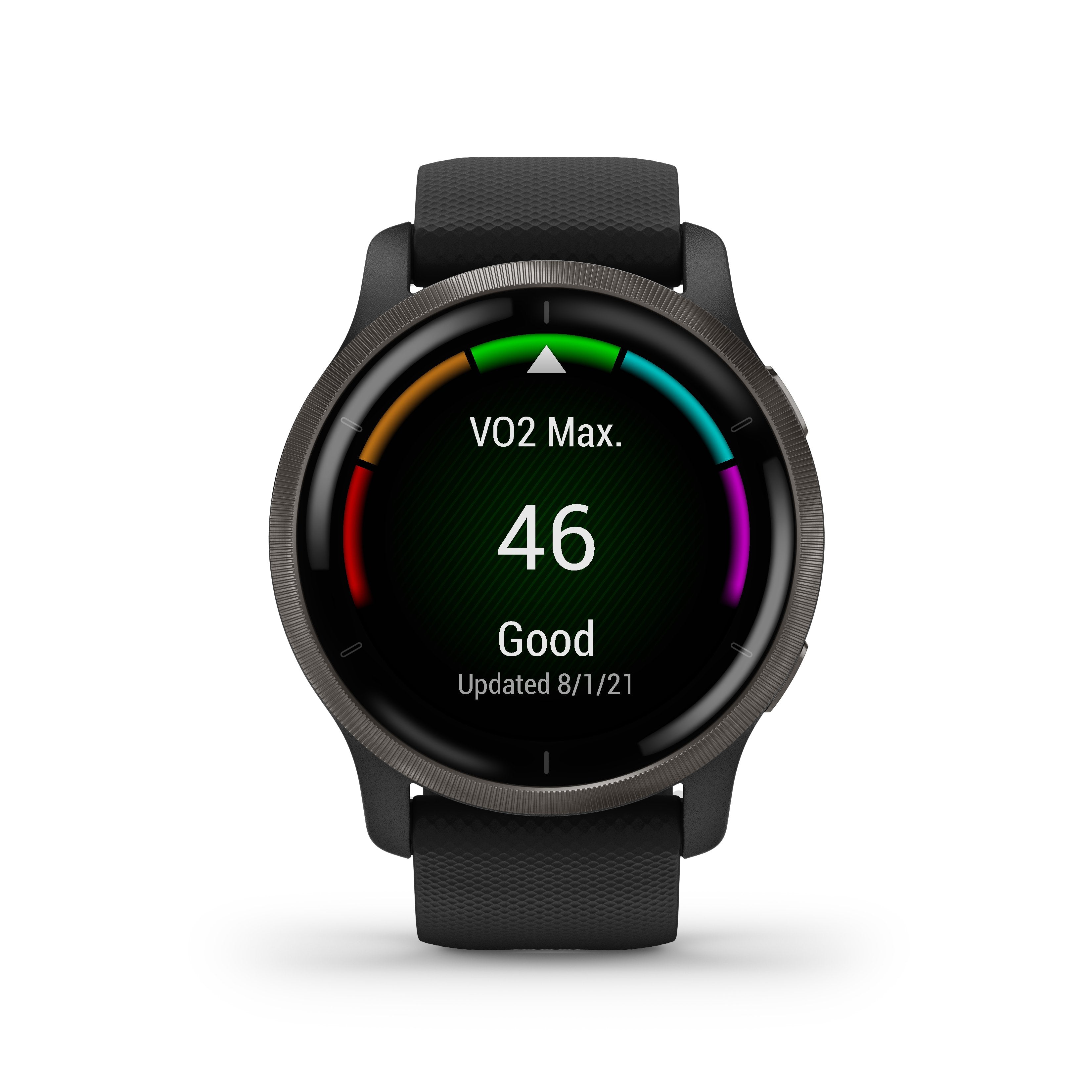 Garmin Venu 2 Negro/Pizarra Smartwatch Multideporte Wifi Gps Integrado Frecuencia Actividad Sueño 45 Mm