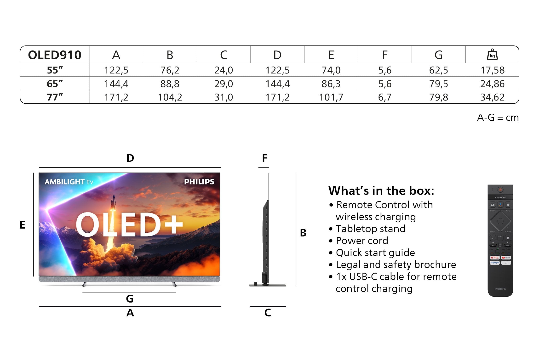 EAN 8718863046913 - Philips 65OLED910/12 Televisor 165,1 cm (65") 4K Ultra HD Smart TV Wifi Metálico imagen 3