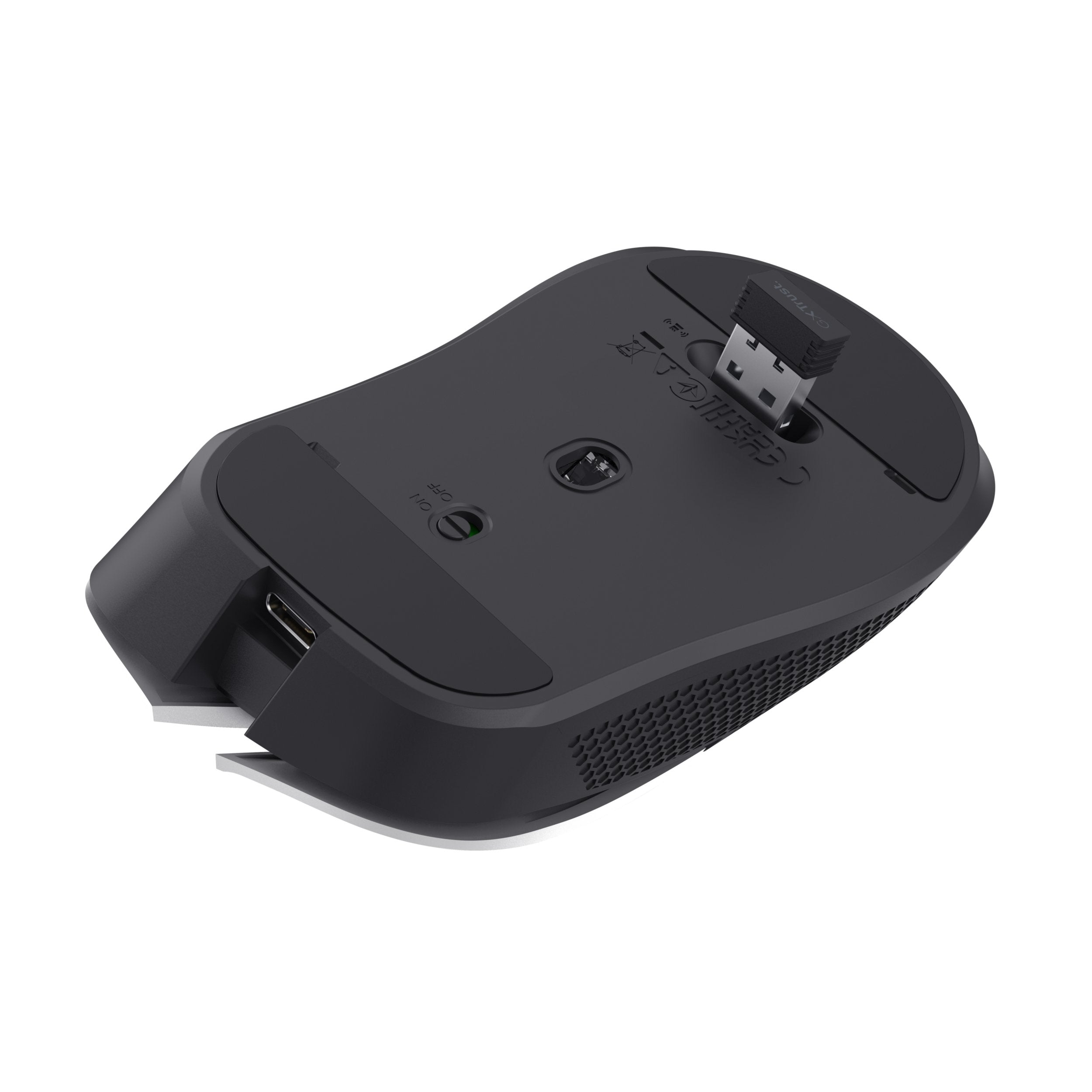 Ratón Gaming Inalámbrico Trust Gaming Gxt 923w Ybar Batería Recargable Hasta 7200 Dpi Blanco
