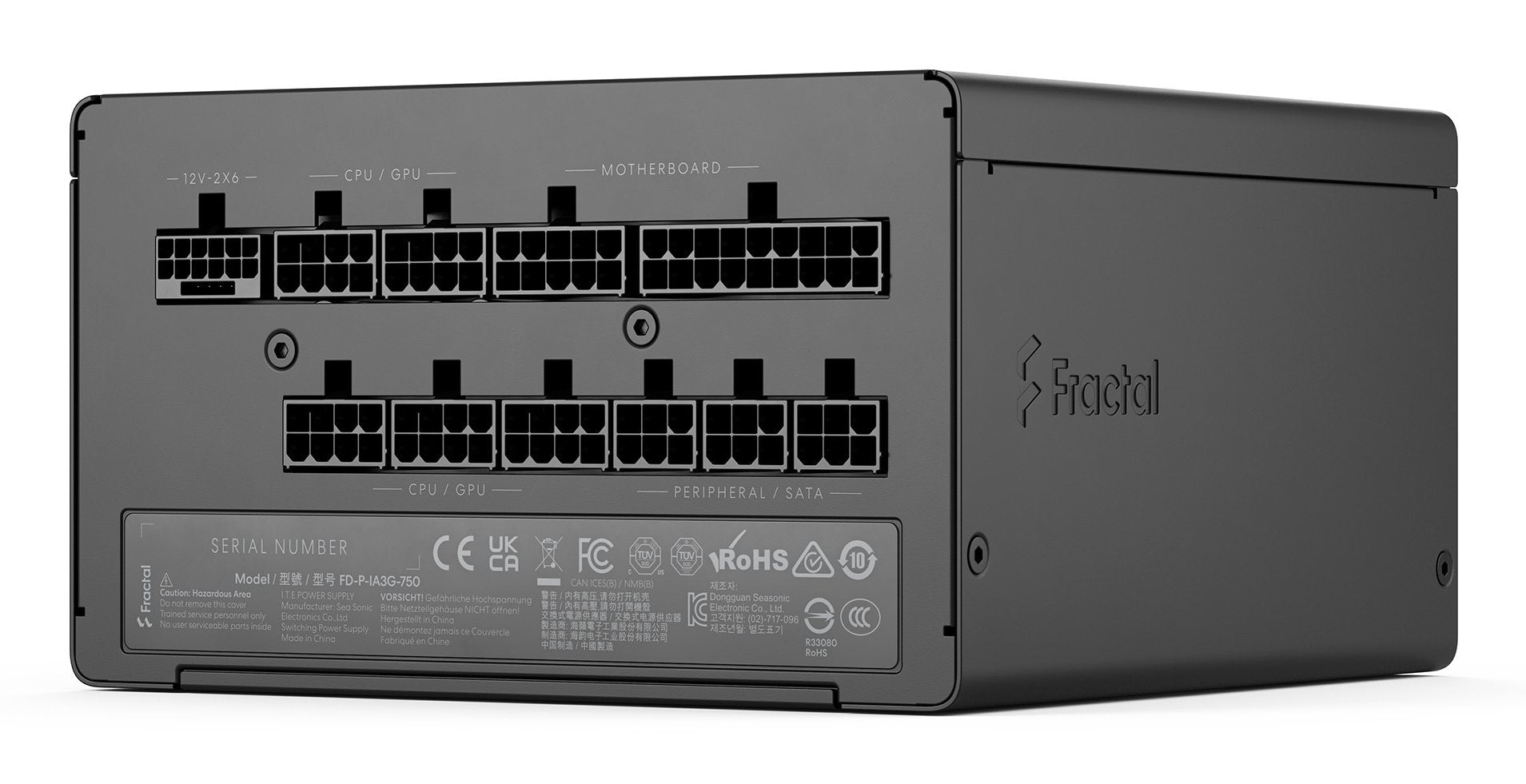 EAN 7340172710257 - Fractal Design Ion 3 Gold 750W unidad de fuente de alimentación 24-pin ATX ATX Negro imagen 8