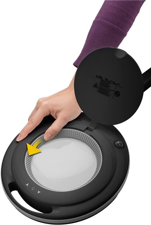 Lámpara De Aumento 9w 730lm 127mmx Kr 90led Dim Klemm S