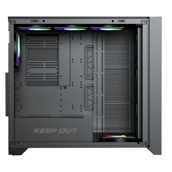 Caja Torre Atx Xc-911proxl+ Master Argb + Type-C Keepout Bahías Int.: 3x3'5/2'5/ 2xusb 3.0, 1xusb-C/ Audio In/Out