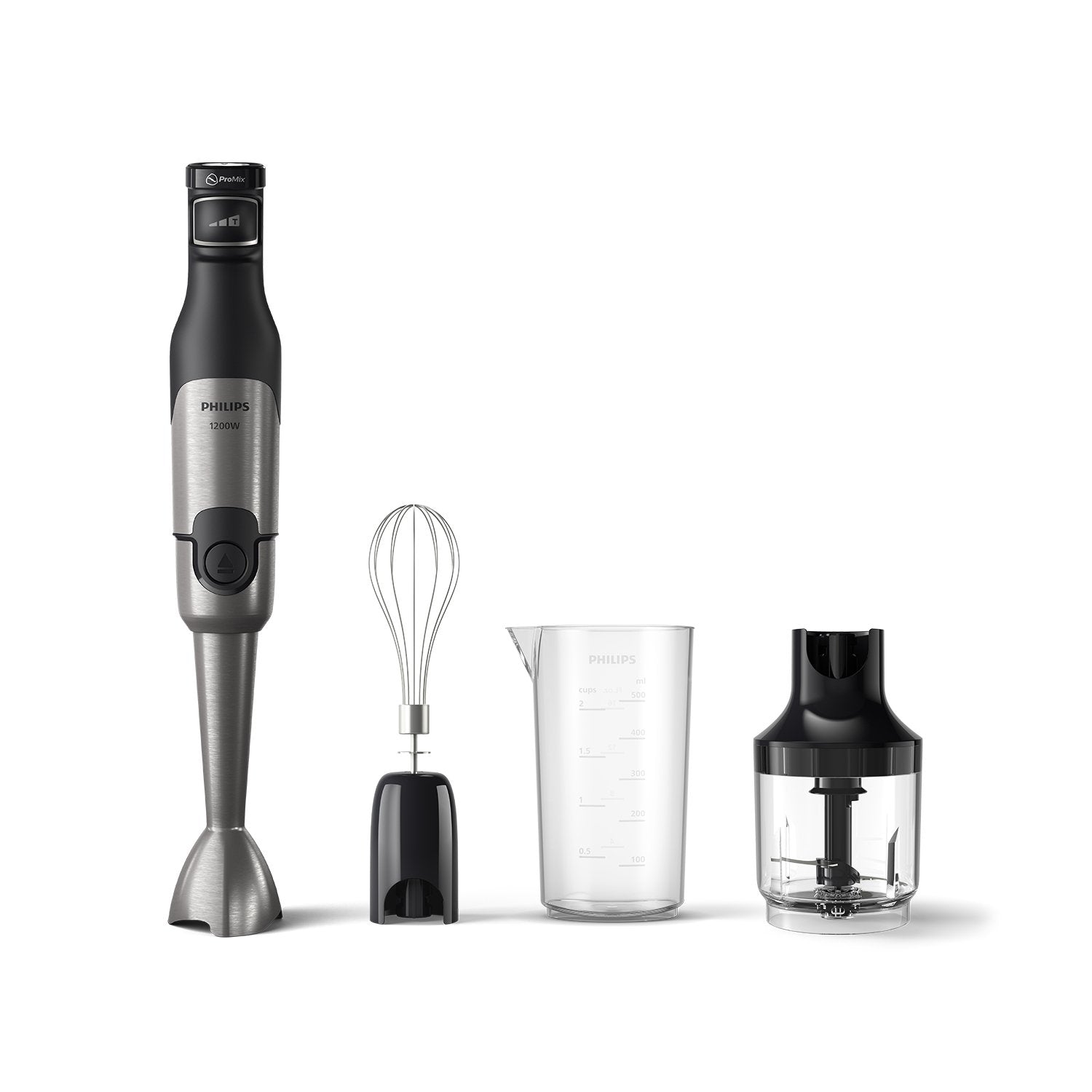 EAN 8720389033902 - Philips 5000 series HR2683/00 licuadora Batidora de vaso portátil 1200 W Negro, Acero inoxidable imagen 1