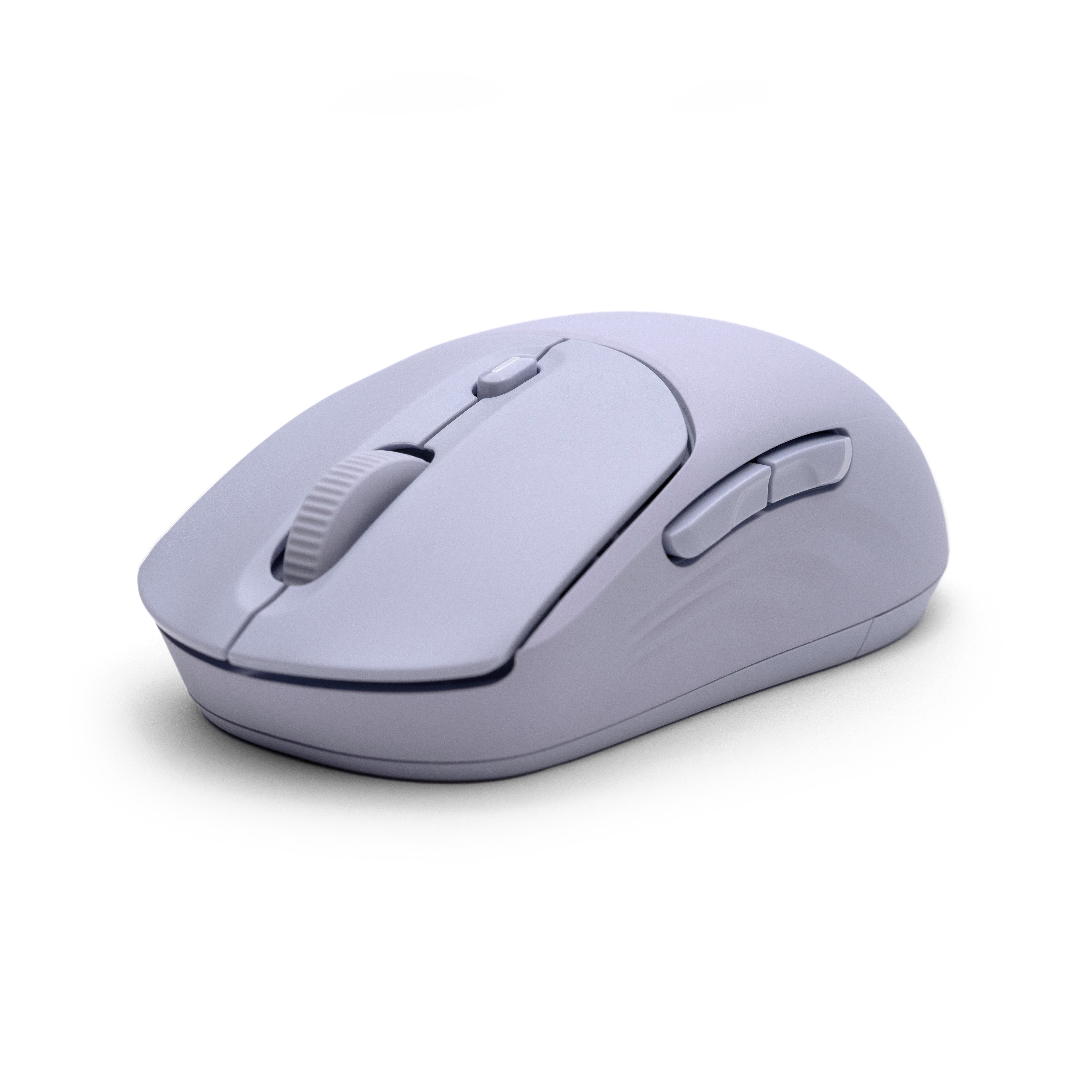 Hp 400 Rat N Inal Mbrico Dual - Bluetooth Y Usb 2.4ghz  Bater A De 24 Meses  Clics Silenciosos  Tacto Suave  Morado
