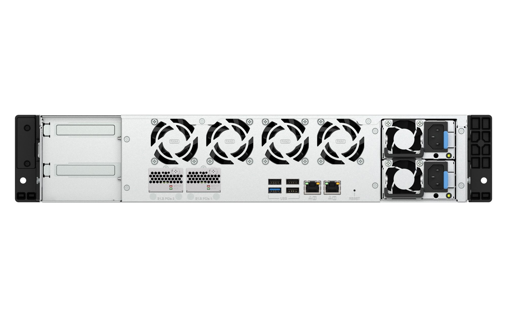 Servidor Nas  Qnap Ts-H1065eu-Rp 10 Compartimentos Montaje En Bastidor Sata-600 / Nvme Ram 8 Gb 2.5 Gigabit Ethernet 2u