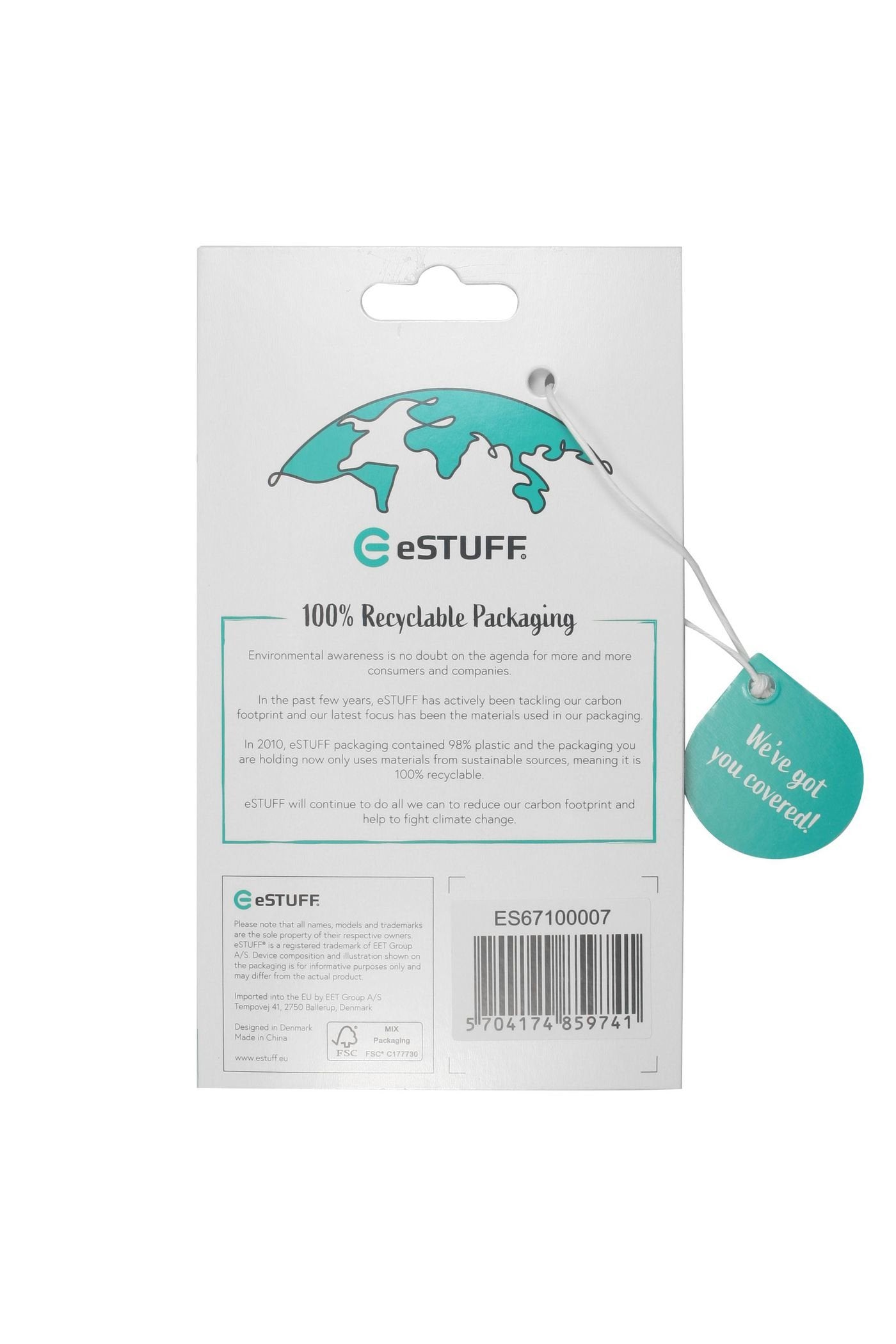 Estuff Es67100007 Funda Para Iphone 14 Plus  17 Cm (6.7") Transparente