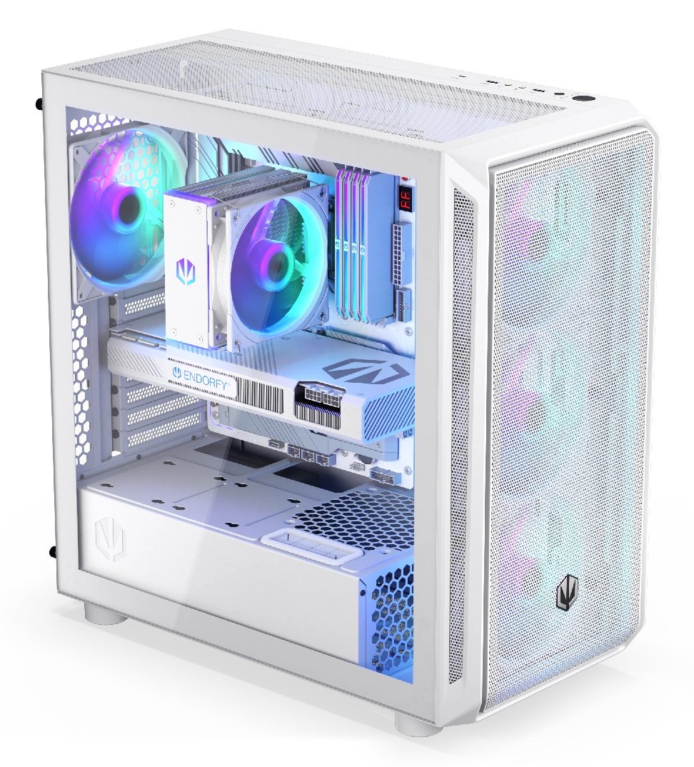 Caja Pc Endorfy Arx 700 White Argb Blanco Ey2a017