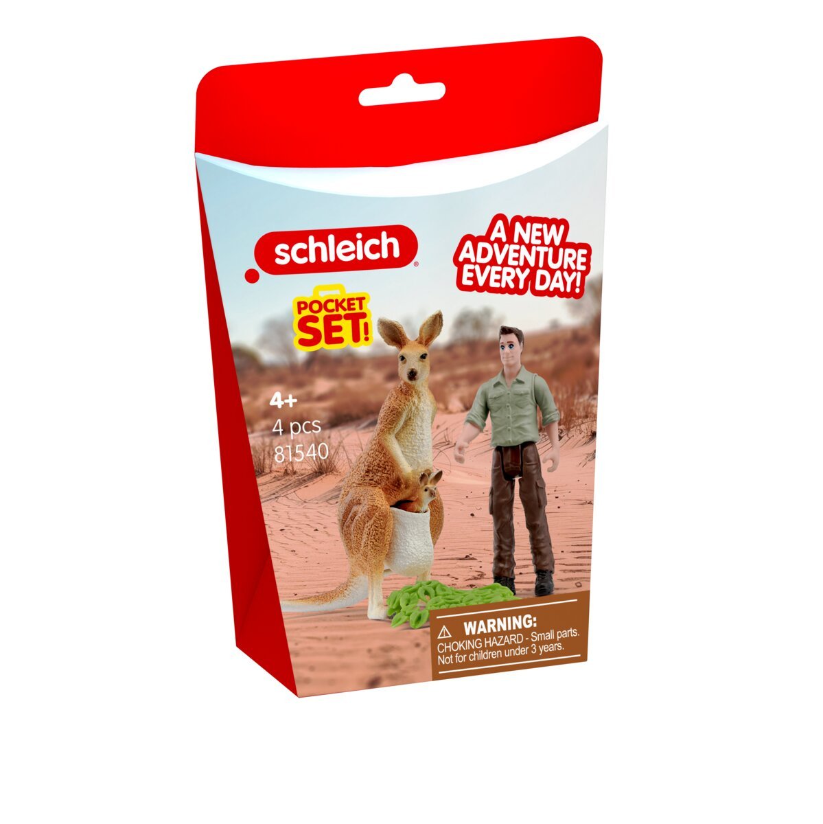 Schleich Pocket Set! Känguru-Tour Mit Dem Ranger 81540