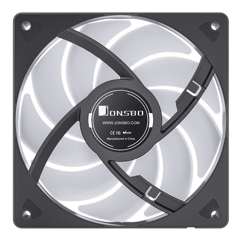 Jonsbo Sl-120c Rgb Ventilador, 3-Pin, 120mm - Negro