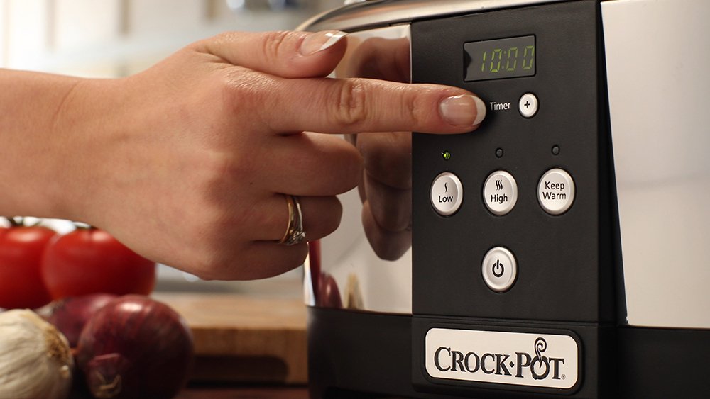 Olla De Cocción Lenta Crock-Pot Sccpbpp605-050, 5,7 L (Cromada)