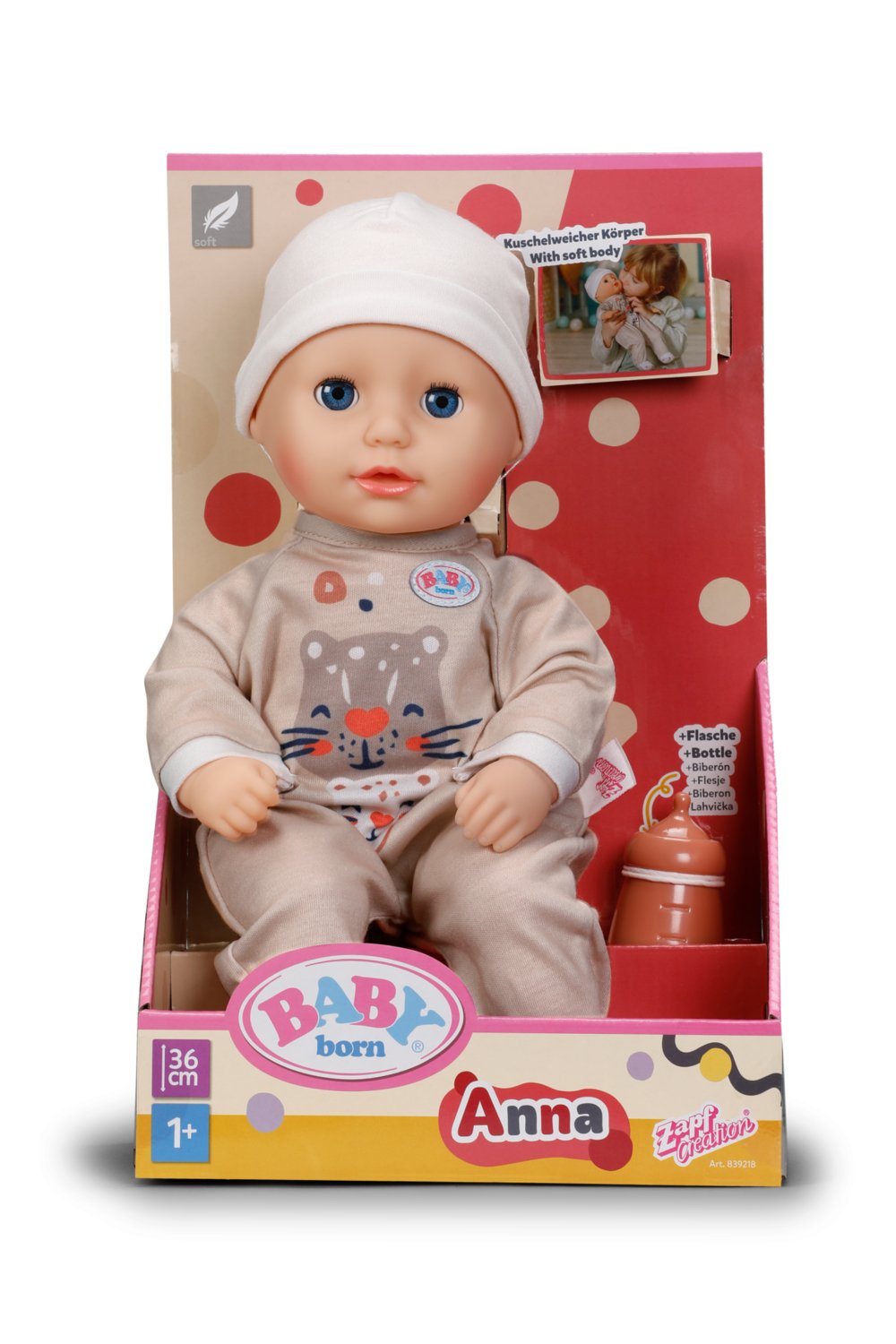 Zapf Creation Baby Born® Anna Beige 36cm (Beige) 839218