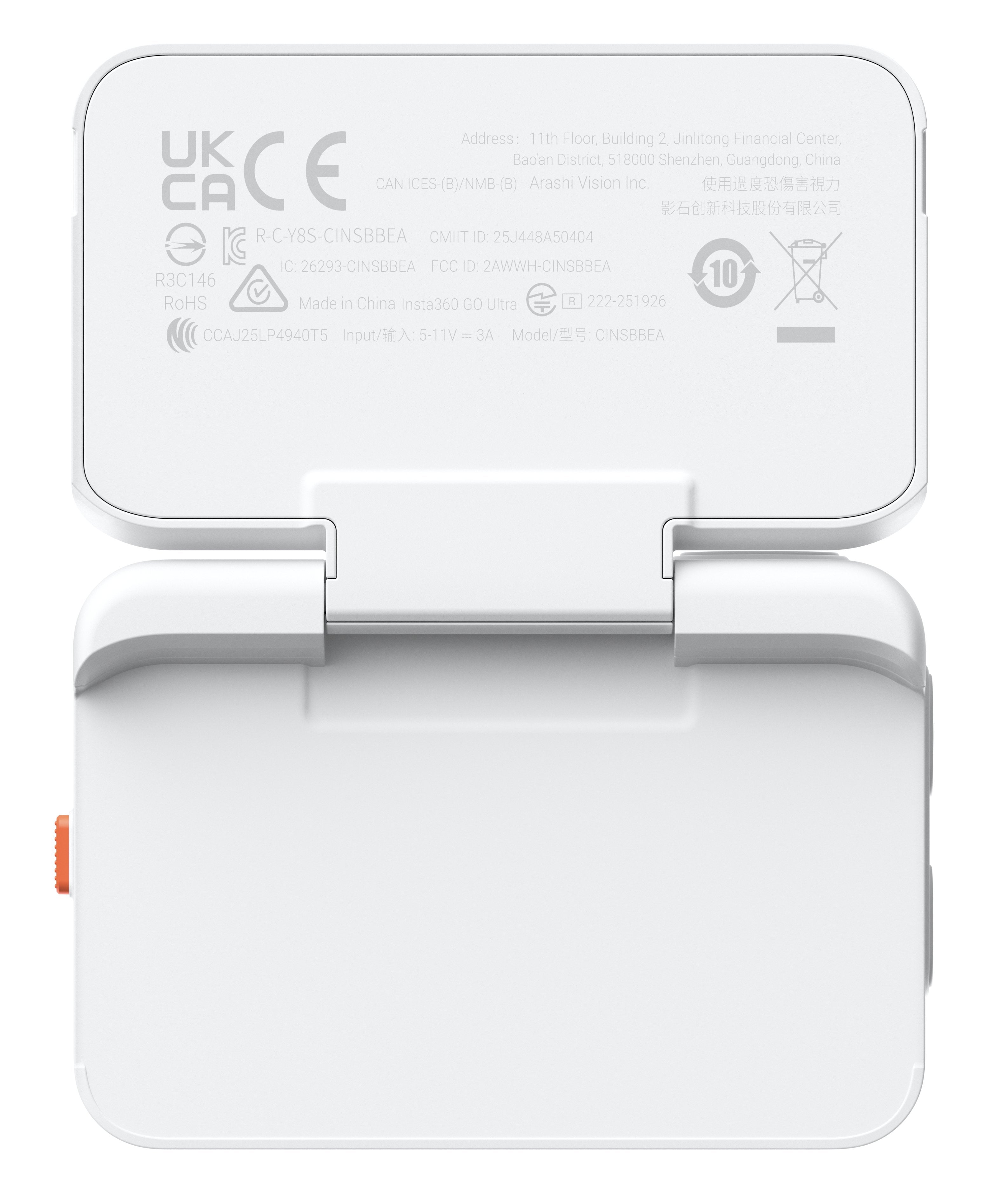 EAN 6977644761342 - Insta360 GO Ultra Standard White cámara para deporte de acción 4K Ultra HD 25,4 / 1,28 mm (1 / 1.28") Wif imagen 12