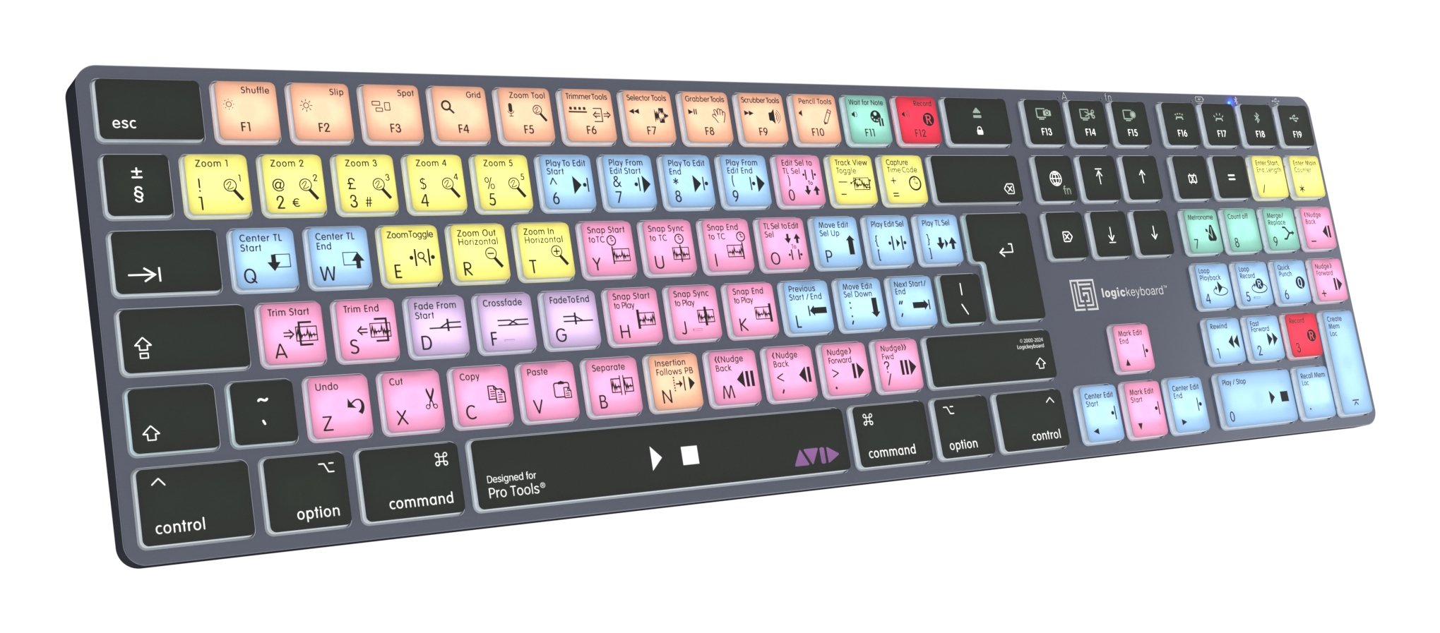 EAN 5707795022082 - Logickeyboard LKB-PT-TM teclado Oficina Bluetooth QWERTY Francés Gris, Titanio imagen 3