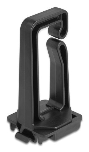 Delock Kabelbügel 70 X 24 Mm Con Montageplatte Negro