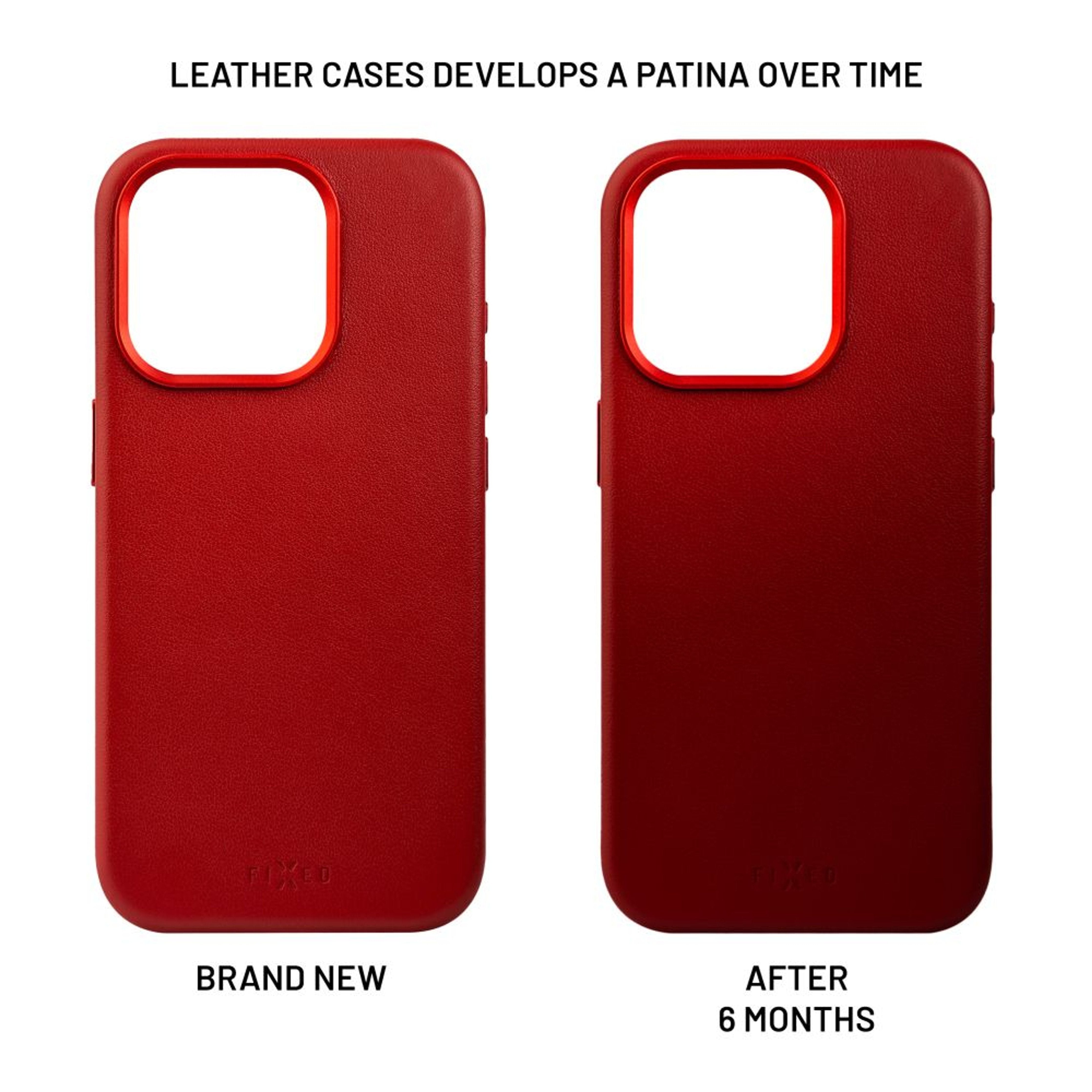 EAN 8591680172115 - FIXED MagLeather funda para teléfono móvil 16 cm (6.3") Rojo imagen 5