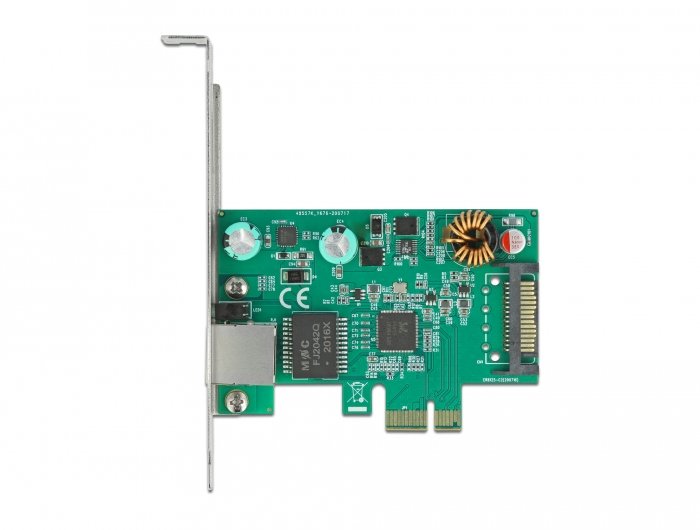 Delock Tarjeta Pci Express X1 -> 1 X Rj45 2,5 Gigabit Lan Poe+ Rtl8125
