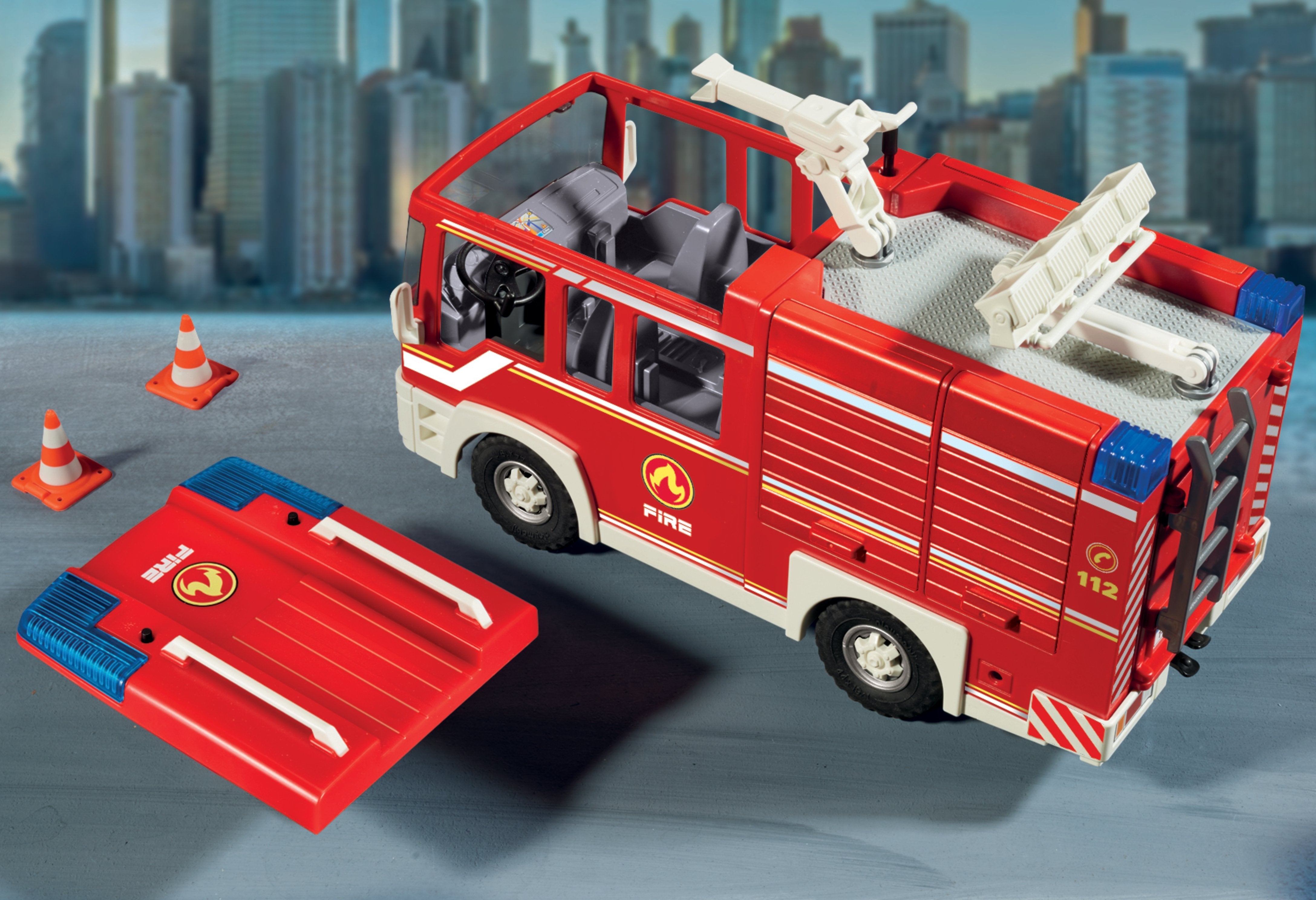Playmobil 71603 Action Heroes Feuerwehr-Megaset, Juguete De Construcción 71603