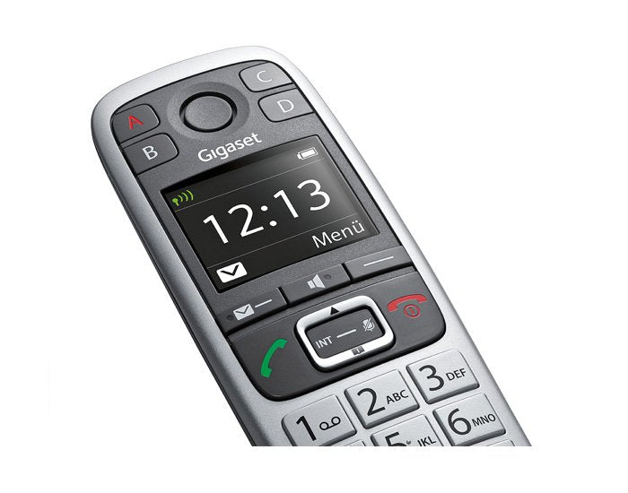EAN 4250366848679 - Gigaset E560HX Teléfono DECT/analógico Identificador de llamadas Gris, Plata imagen 7