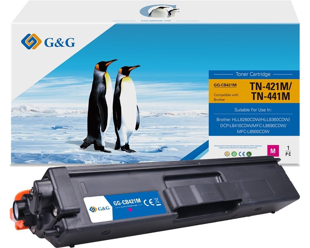 G&G Toner Compatible Con Brother Tn-421m