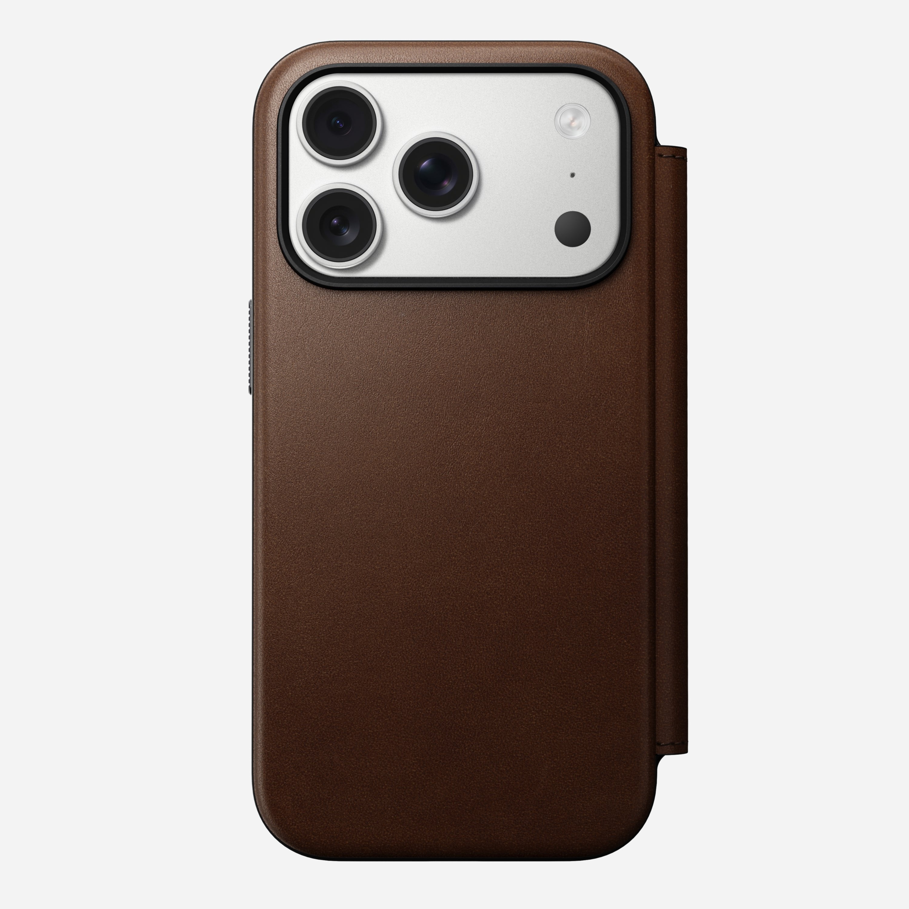 Nomad Magn. Leather Back Magsafe Iphone 17 Pro Max Rustic Brown H