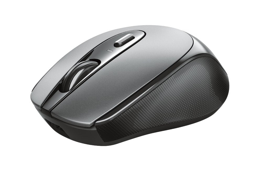 Ratón Inalámbrico Trust Zaya 23809 Black Óptico Rf 2.4ghz 1600dpi Max 4 Botones -Bat.Recargable Puerto Usb Tipo-C