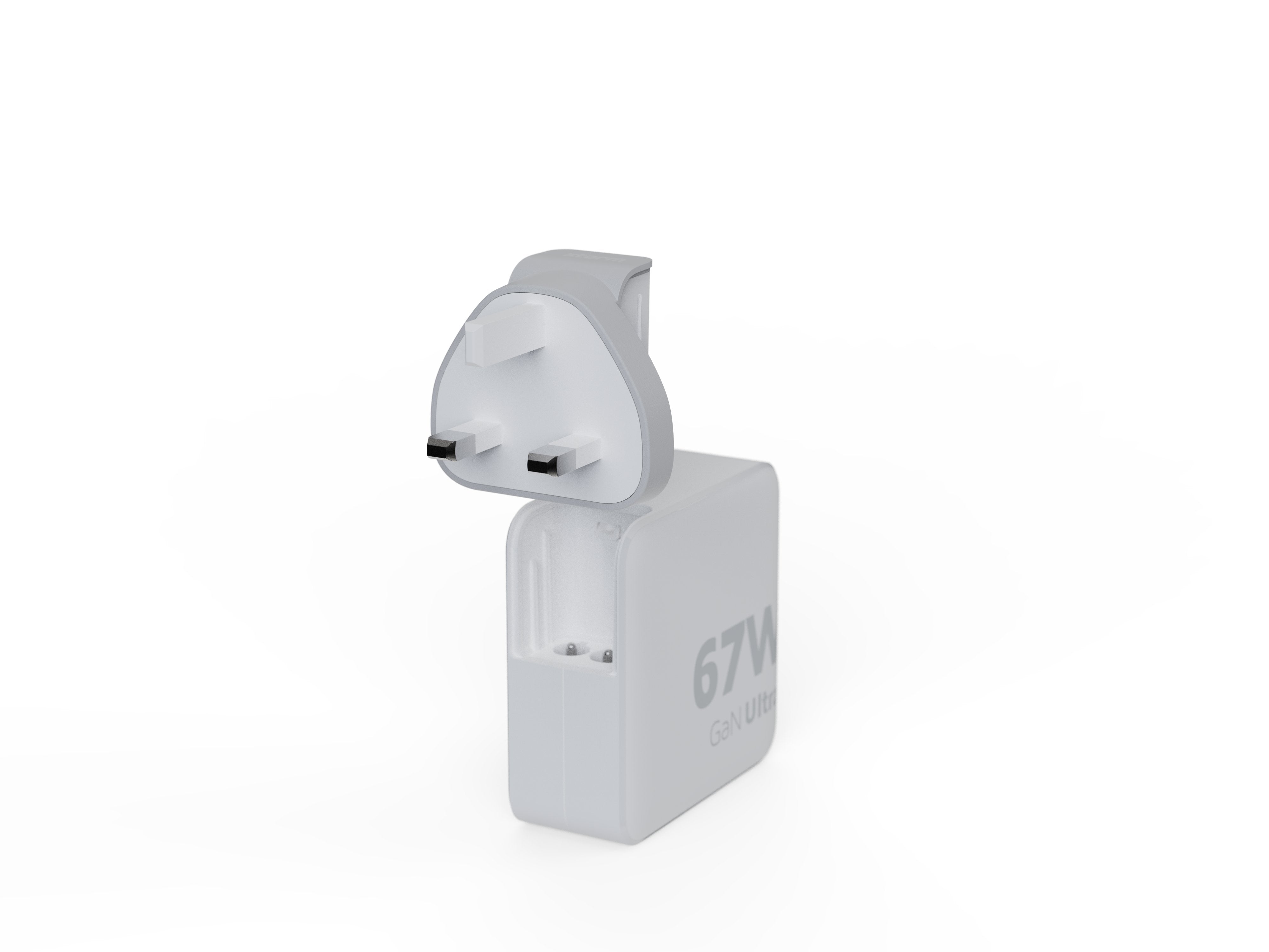 Cargador De Pared Universal Xtorm Xvc2067 2xusb Tipo-C + Cable Usb Tipo-C 67w