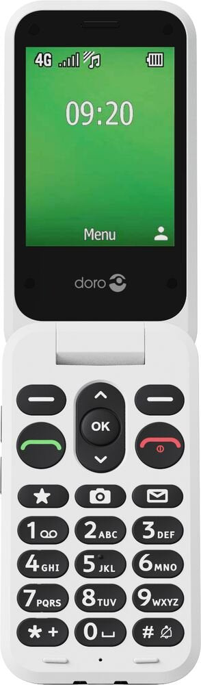 EAN 7322460089917 - Doro Leva E22 7,11 cm (2.8") 127,8 g Negro, Blanco Característica del teléfono imagen 2