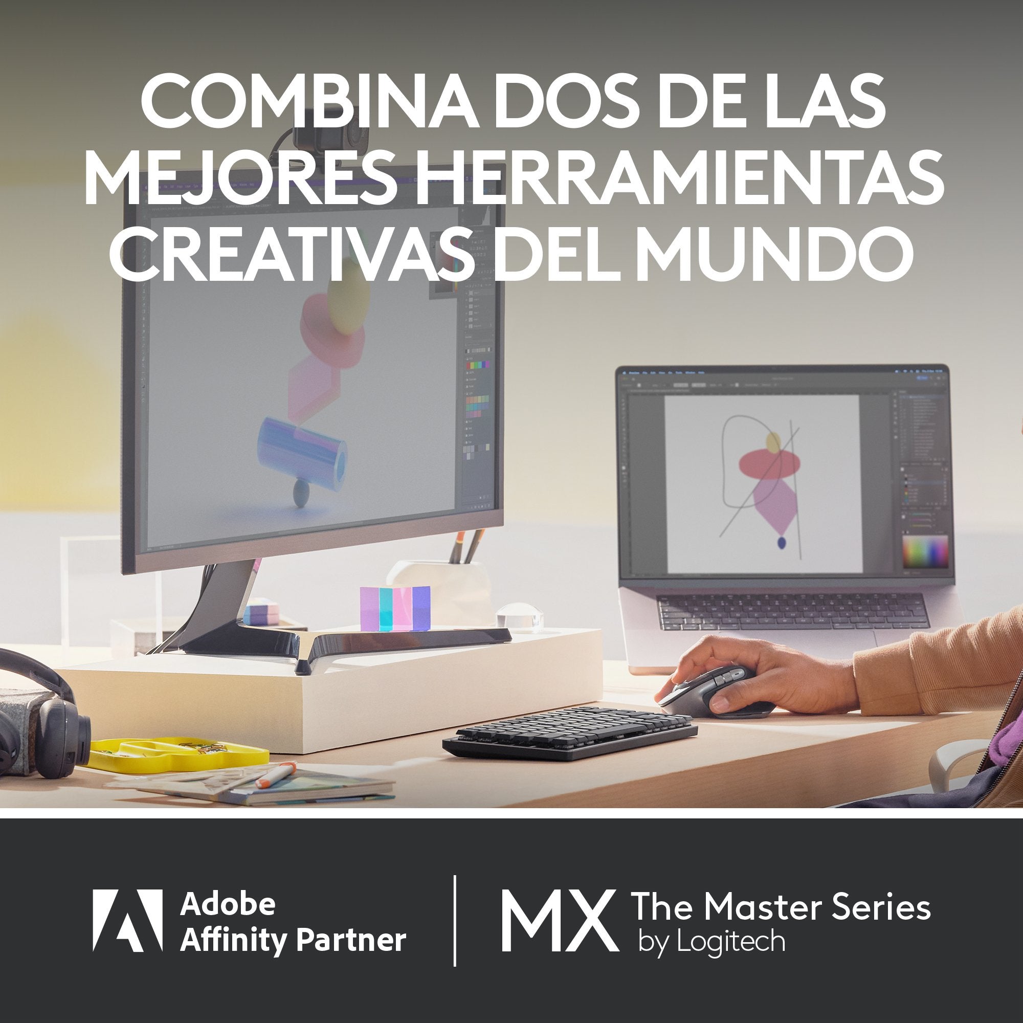 Teclado Ingles Logitech Mx Mini Mechanical For Mac Bluetooth Qwerty Internacional De Ee.Uu. Gris, Blanco
