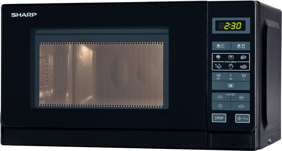 Sharp R242bkw, Microondas Negro 18100093