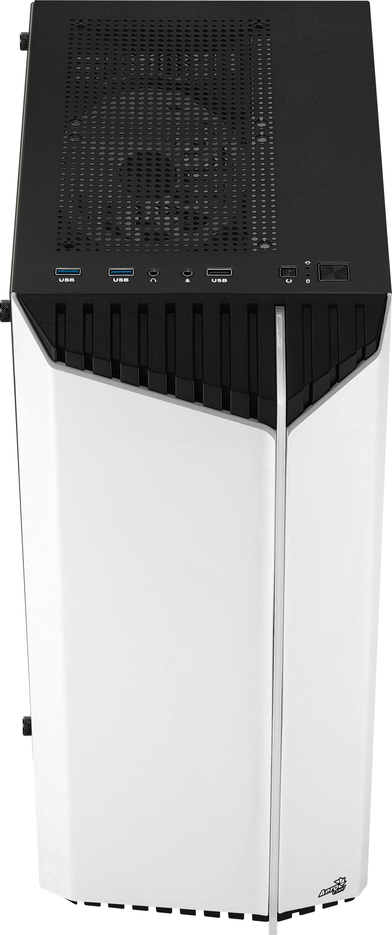 Caja Pc Aerocool Torre Atx Bionic V2 Rgb White